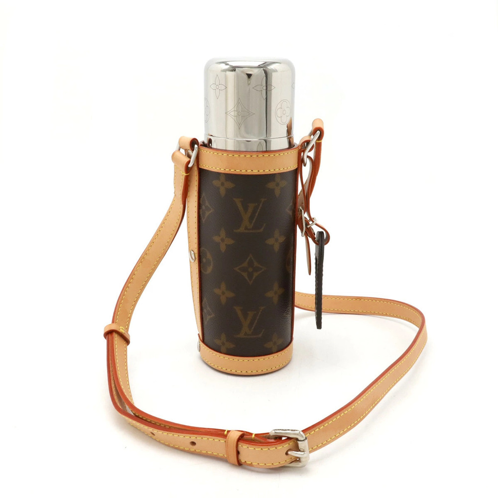 LOUIS VUITTON Monogram Flask Water Thermos